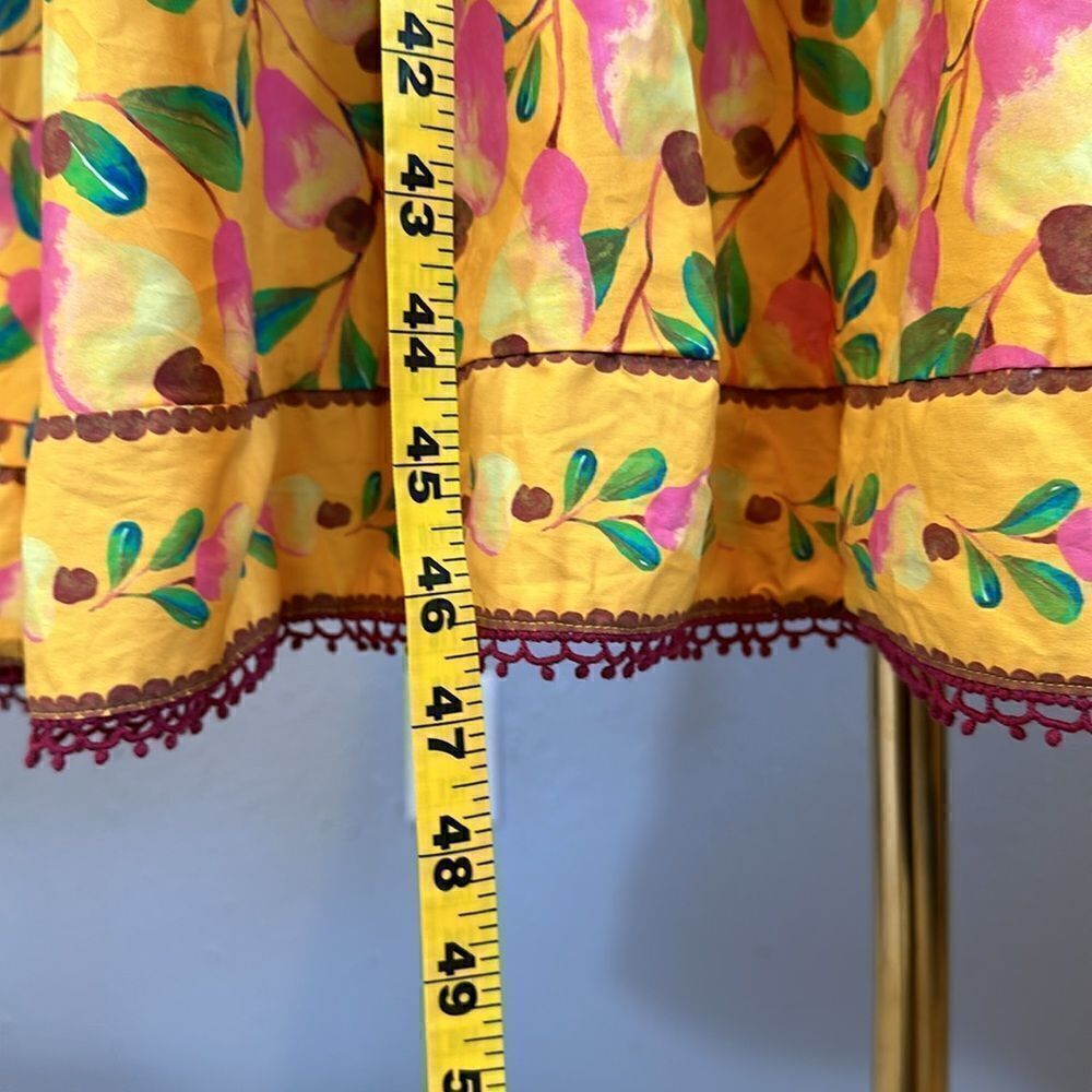 NEW Farm Rio mini cashew midi dress size M - Picture 5 of 14